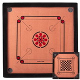 Brybelly GGAM-1711 Carrom Board Playset with Pieces