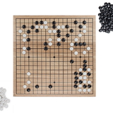 Brybelly Game of Go Set with Wooden Board and Complete Set of Stones