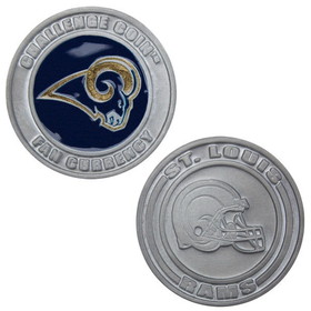 Brybelly Challenge Coin Card Guard - St. Louis Rams