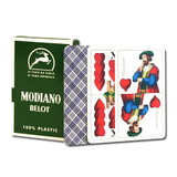 Brybelly 100% PLASTIC Deck of Belot Italian Regional Playing Cards
