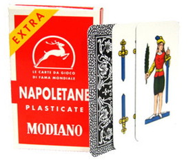 Brybelly Deck of Napoletane 97/25 Italian Regional Playing Cards