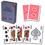 Brybelly Modiano Old Trophy Poker Playing Cards - Red