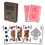 Brybelly Modiano Golden Trophy Poker Playing Cards - Red
