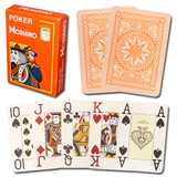 Brybelly Modiano Cristallo Poker Size, 4 PIP Jumbo Orange
