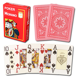 Brybelly Modiano Cristallo Poker Size, 4 PIP Jumbo Red