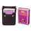 Brybelly Purple Modiano Texas, Poker-Jumbo Cards w/ Leather Case