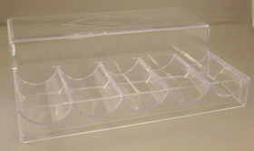 Brybelly Acrylic Chip Tray WITH Lid