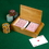 Brybelly 2 Deck (Poker and Bridge Size) Wooden Card Box