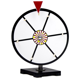 Brybelly 12" White Dry Erase Prize Wheel
