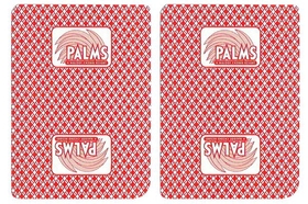 Brybelly Single Deck Used in Casino Playing Cards - Palms