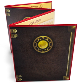 Brybelly The Master's Tome Customizable DM Screen, Red