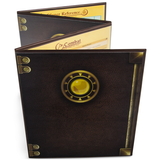 Brybelly The Master's Tome Customizable DM Screen, Brown