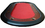 Brybelly Red Felt Poker Table With Dark Wooden Race Track 84"x42"