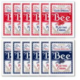 Brybelly 12 Bee Standard index - Red & Blue