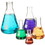 Brybelly Erlenmeyer Flasks Assortment 50-1000mL, 5-pack