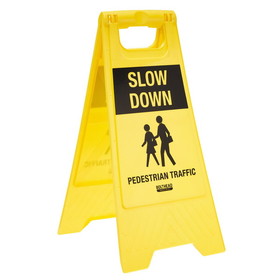 Brybelly Slow Down Pedestrian Traffic Floor Sign