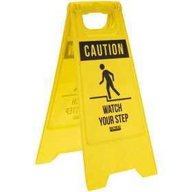 Brybelly Caution Watch Your Step Floor Sign