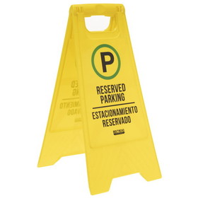 Brybelly Reserved Parking Bilingual Floor Sign