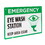 Brybelly Emergency Eye Wash Station Aluminum Sign