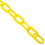 Brybelly Yellow Plastic Safety Chain, 100 feet