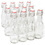 Brybelly 11 Oz Clear Glass Bottles