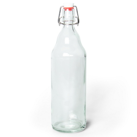 Brybelly 33 Oz Clear Glass Bottles