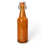 Brybelly 16.9 Oz Amber Glass Bottles