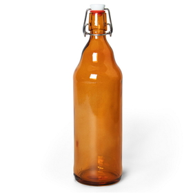 Brybelly 33 Oz Amber Glass Bottles