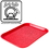 Brybelly 10x14 Cafeteria Tray, Red