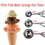 Brybelly 5cm Stainless Steel Mechanical Ice Cream Scoop