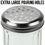 Brybelly 12 oz. Glass Cheese Shaker