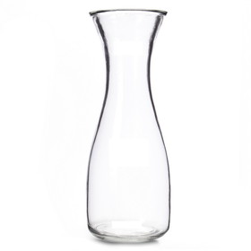 Brybelly 34 oz. (1 Liter) Glass Beverage Carafe, 4-pack