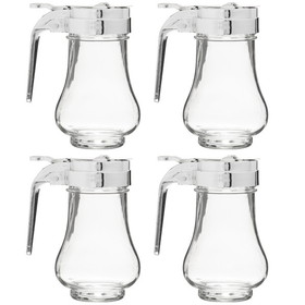 Brybelly Maple Syrup Dispenser, 200mL (6.75oz), 4-pack