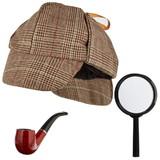 Brybelly Great Detective Costume Accessory Kit