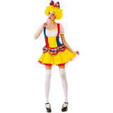 Brybelly MCOS-021 Women's Clown Adult Costume