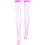 Brybelly Pink Fishnet Thigh High Costume Tights