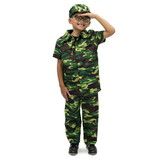 Brybelly MCOS-403 Children's Army Soldier Costume