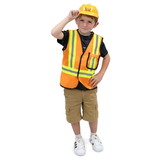 Brybelly MCOS-406 Children's Construction Worker Costume