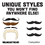 Brybelly Mr. Moustachio's Stach'oos, 10 Temporary Tattoo Mustaches