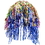 Brybelly Tinsel Wigs 6-pack, Rainbow