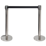 Brybelly 3-foot Stanchion with 6.25-foot Retractable Belt by Pudgy