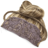 Brybelly #4/27 Choc. Brown/Dark Golden Blonde - 20 inch Braided Tiara