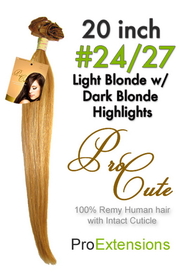 Brybelly #24/27 Light Blonde w/Dark Blonde Highlights Pro Cute