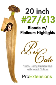 Brybelly #27/613 Blonde w/Platinum Highlights Pro Cute