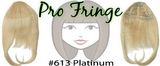 Brybelly #613 Platinum Pro Fringe Clip In Bangs