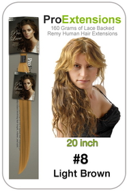 Brybelly Pro Lace 20", #8 Light Brown