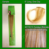 Brybelly #27/613 Dark Golden Blonde w/ Platinum Highlights Sample
