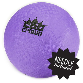Brybelly Purple Dodge Ball 8.5" with Needle