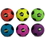 Brybelly 6 Regulation Size Neon Soccer Balls