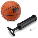 Brybelly 5-Inch Mini Basketball with Needle and Inflation Pump